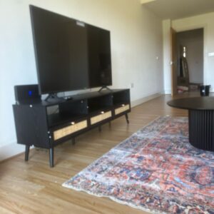 Furniture delivery London — newly installed bed and mattress in a London bedroom
