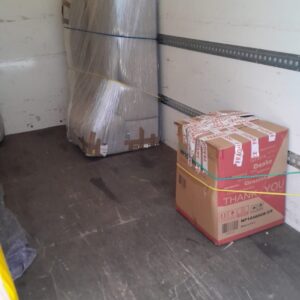 IKEA flat-pack delivery service London — boxes loaded for delivery
