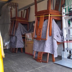 IKEA flat-pack delivery service London — boxes loaded for delivery
