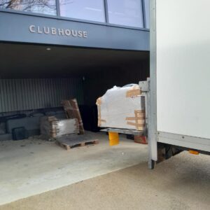 IKEA flat-pack delivery service London — boxes loaded for delivery