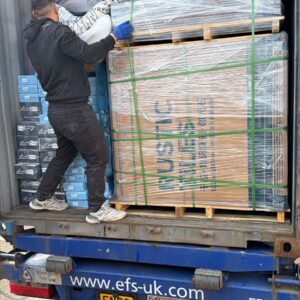 Bespoke packing frame protecting a large mirror — London packing materials & service