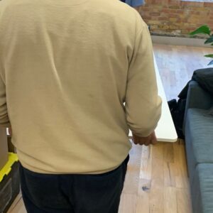 Office removals London — desks, chairs and IT equipment ready for relocation