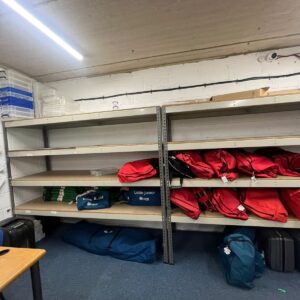 Office relocation London — desks, monitors and IT gear ready for move