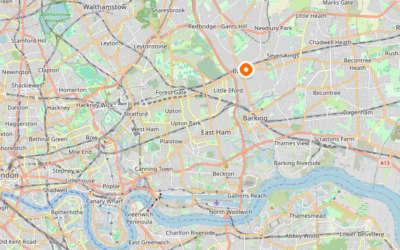 Map of Redbridge — the London borough we serve as Man and Van.