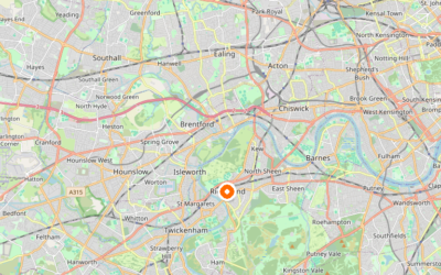 Map of Richmond upon Thames — the London borough we serve as Man and Van.