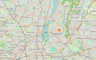 Map of Waltham Forest — the London borough we serve as Man and Van.