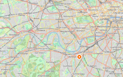 Map of Wandsworth — the London borough we serve as Man and Van.